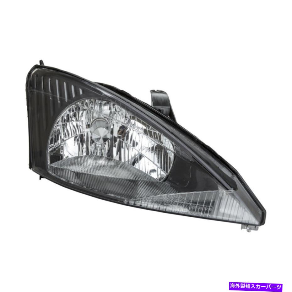 USヘッドライト ヘッドライトアセンブリ-NSF認証右TYC 20-5827-80-1フィット03-04フォーカスフォーカス Headlight Assembly-NSF Certified Right TYC 20-5827-80-1 fits 03-04 Ford Focus【並行輸入品】