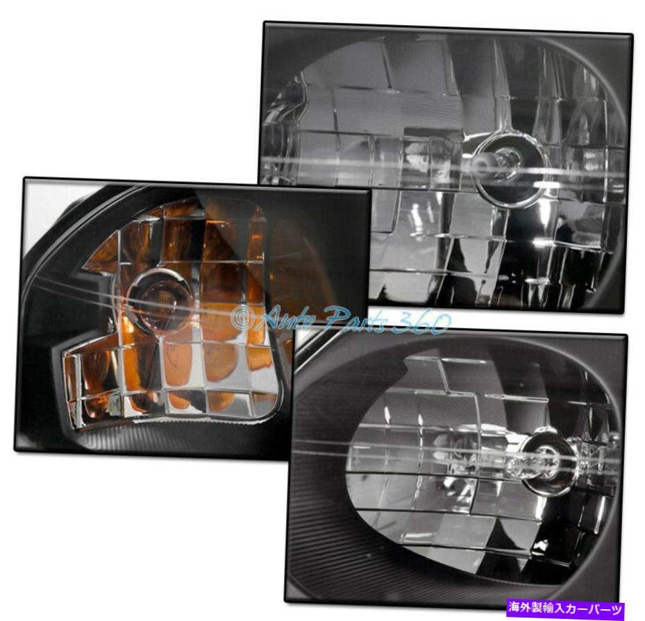 USヘッドライト 00-05シボレーインパラベースLS SSブラックヘッドライトヘッドランプ+バンパーブルーLED DRL FOR 00-05 CHEVY IMPALA BASE LS SS BLACK HEADLIGHT HEADLAMP +BUMPER BLUE LED DRL【並行輸入品】