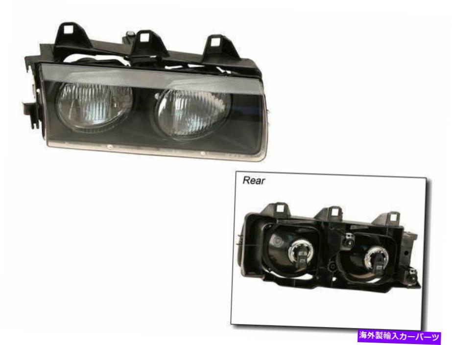 USヘッドライト 1995年から1999年のBMW 318Tiヘッドライトアセンブリ右TYC 61572ZJ 1996 1997 1997 For 1995-1999 BMW 318ti Headlight Assembly Right TYC 61572ZJ 1996 1997 1998【並行輸入品】