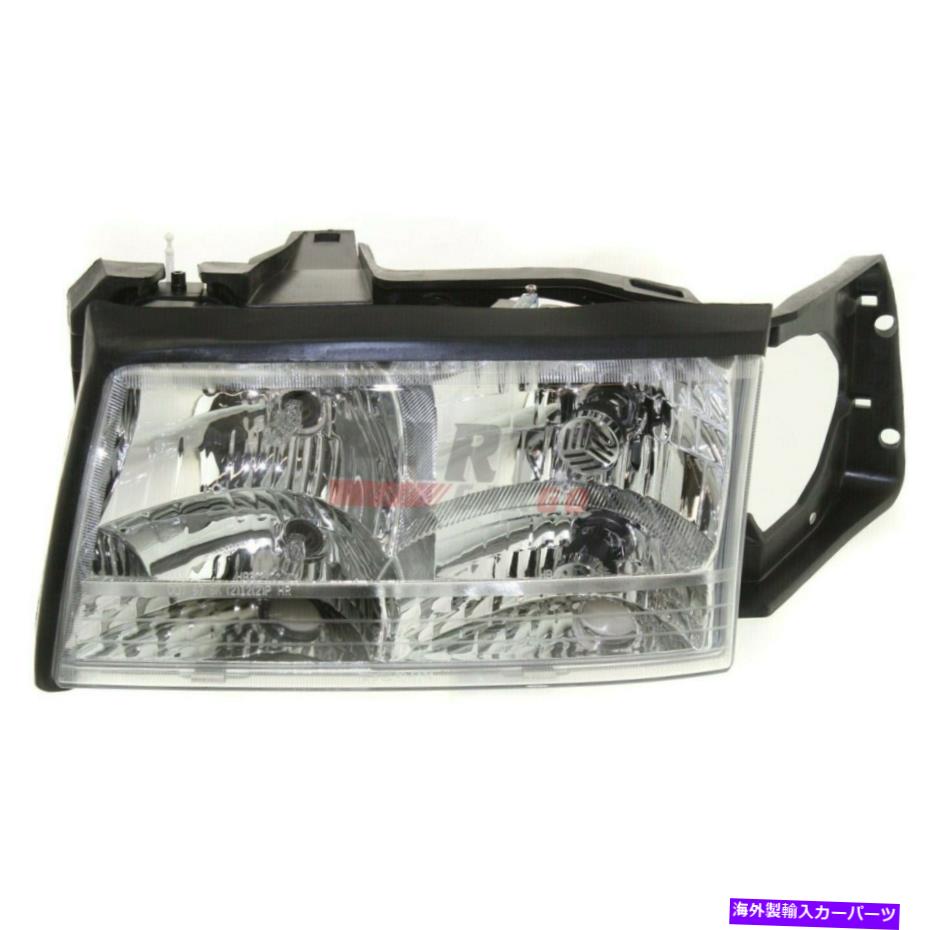 USヘッドライト 新しい左ハロゲンヘッドランプアセンブリ1997-1999フィットCadillac Deville 16526199 NEW LEFT HALOGEN HEAD LAMP ASSEMBLY 1997-1999 FITS CADILLAC DEVILLE 16526199【並行輸入品】