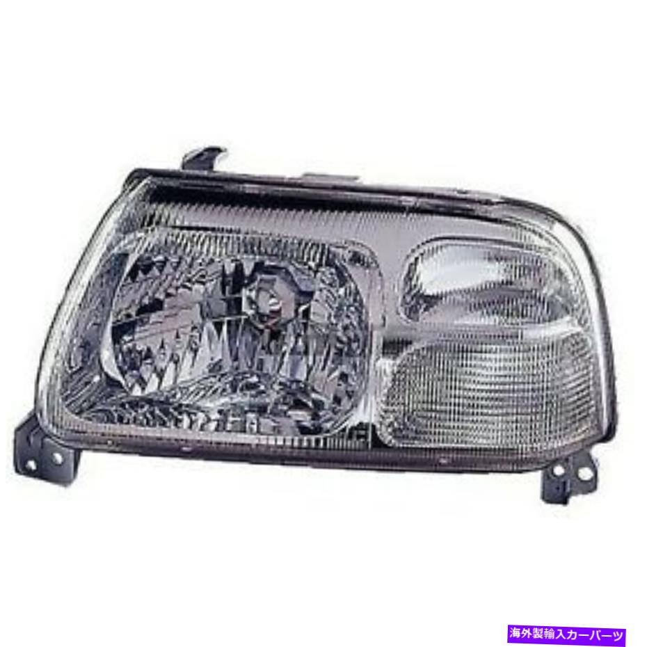 USヘッドライト 新しい右ヘッドライトレンズハウジング1999-2004フィット鈴木ヴィタラSZ2503104 NEW RIGHT HEAD LIGHT LENS HOUSING 1999-2004 FITS SUZUKI VITARA SZ2503104【並行輸入品】