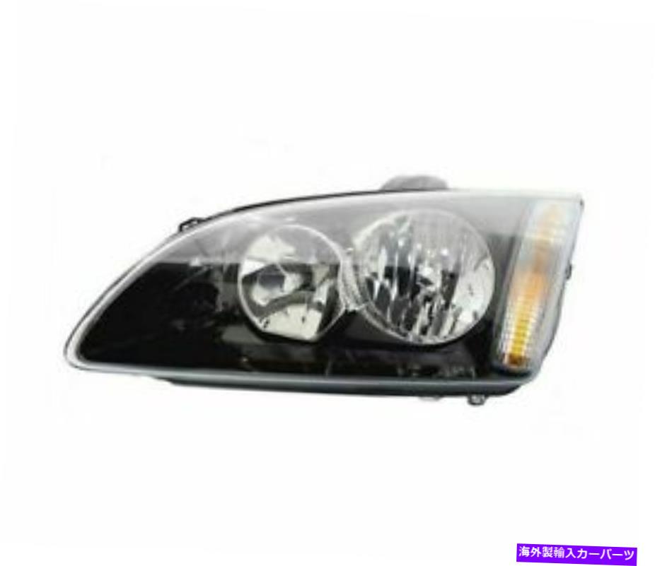 USヘッドライト フォードフォーカスMK2 2004-2008ブラックVP854L左ヘッドライトRHT FORD FOCUS MK2 2004-2008 BLACK VP854L LEFT HEADLIGHT RHT【並行輸入品】