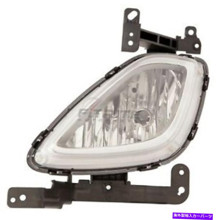 USヘッドライト 新しい左のフォグライトアセンブリは、Hyundai Elantra 2011-2013 HY 2592138C Capa NEW LEFT FOG LIGHT ASSEMBLY FITS HYUNDAI ELANTRA 2011-2013 HY2592138C CAPA【並行輸入品】