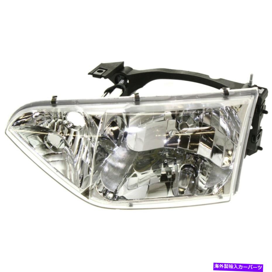 USヘッドライト 2001-2002日産Quest SEのヘッドライト電球を残したGXEモデル Headlight For 2001-2002 Nissan Quest SE GLE GXE Models Left With Bulb【並行輸入品】
