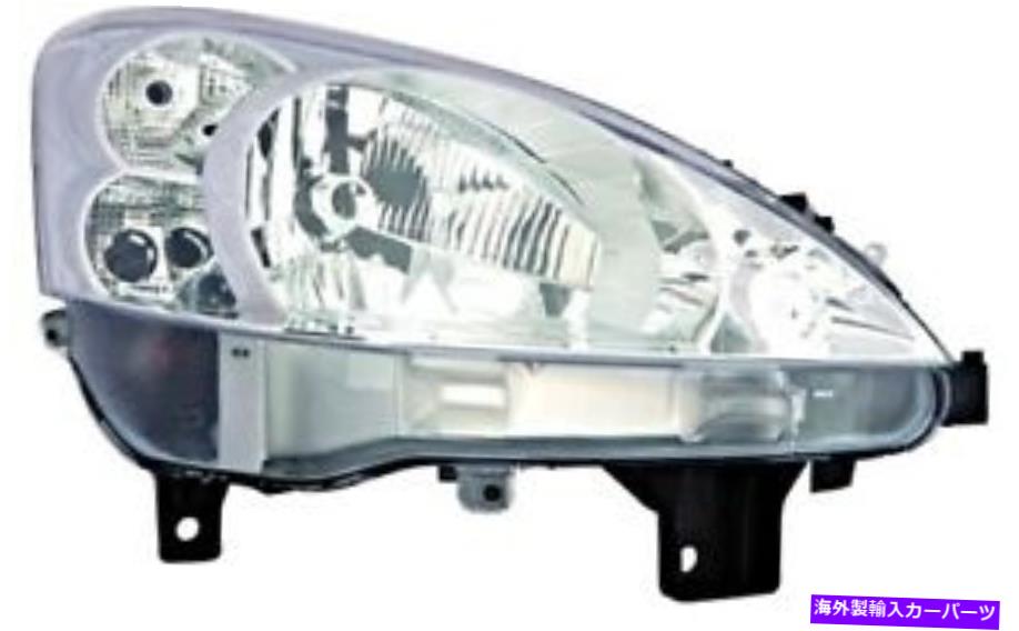 USヘッドライト ヘッドライトフロントランプはPeugeot Partner 2008-2011にフィットします Headlight Front Lamp LEFT Fits PEUGEOT Partner 2008-2011【並行輸入品】