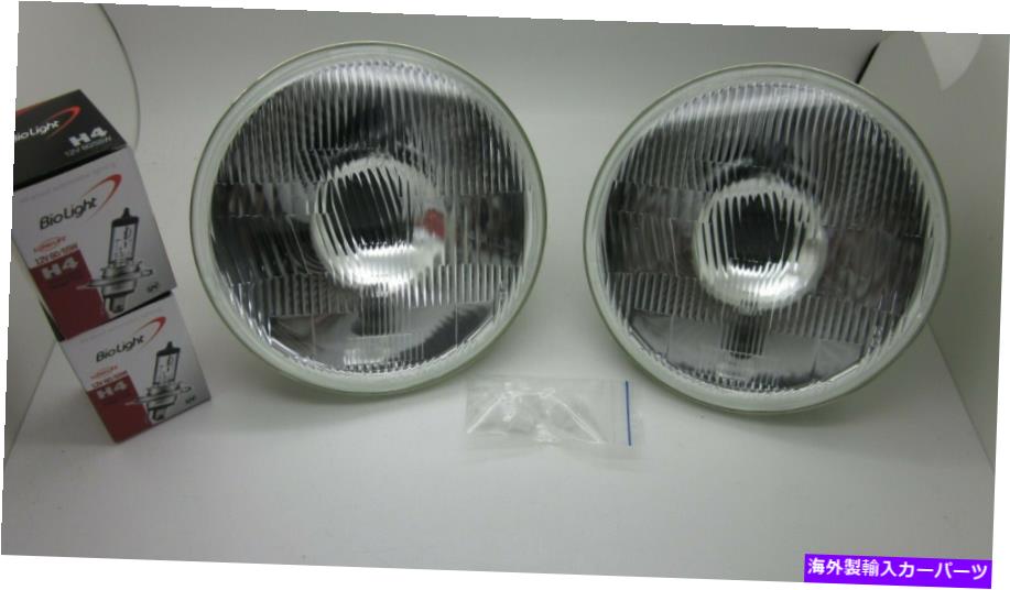 USヘッドライト フォードファルコンAU 1 2 3 XR6 8逆転HIGH / LOW 7ヘッドライトグローブクリップペア Ford Falcon AU 1 2 3 XR6 8 Rebel High/Low 7 Headlights With Globes Clips PAIR【並行輸入品】