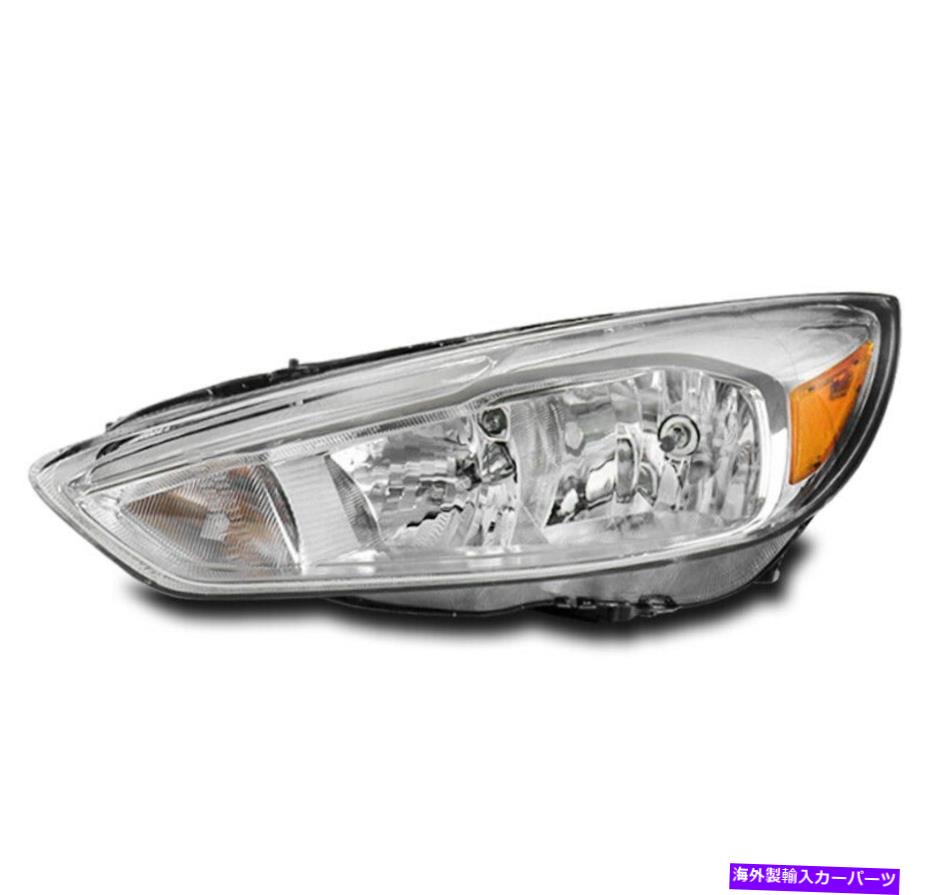 USヘッドライト 15-18フォードフォーカスSE STハロゲンヘッドライトヘッドランプランプドライバ左LHサイド FOR 15-18 FORD FOCUS S SE ST HALOGEN HEADLIGHT HEADLAMP LAMP DRIVER LEFT LH SIDE【並行輸入品】