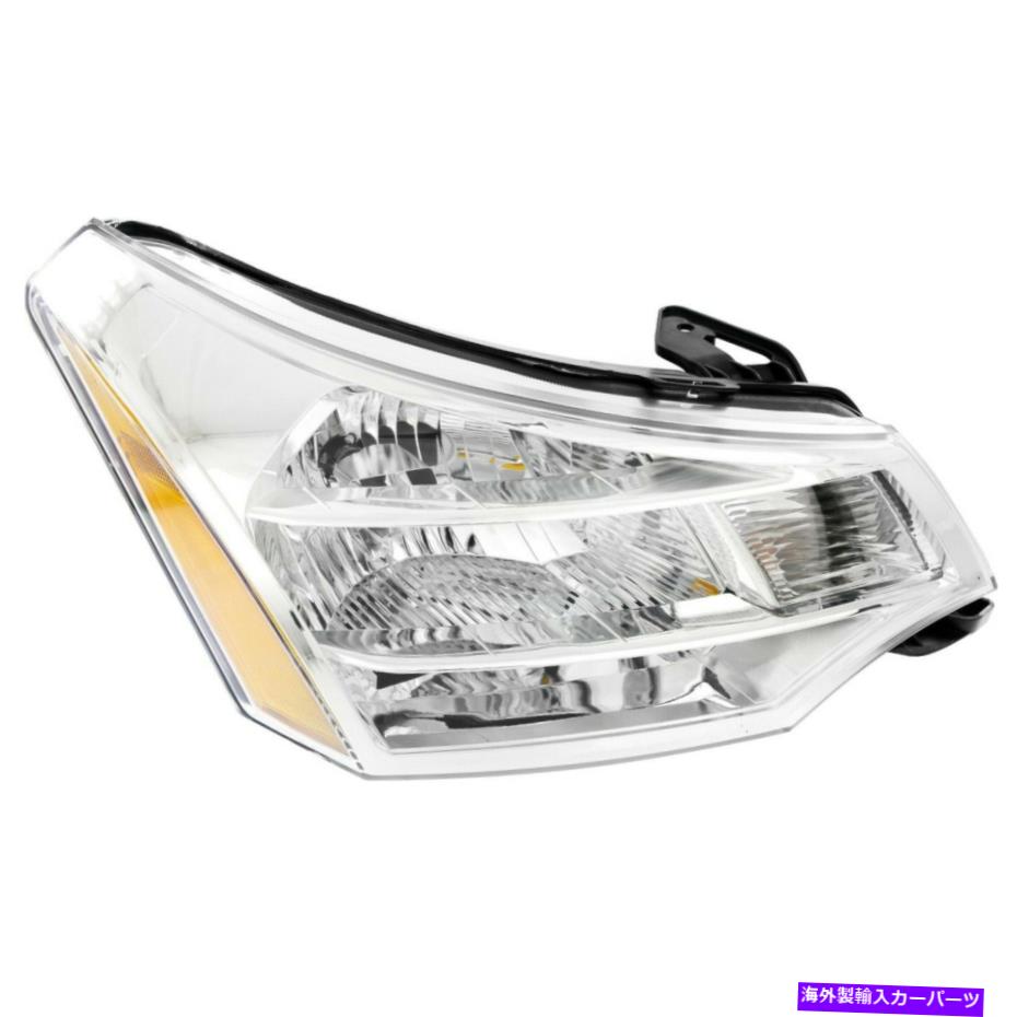 USヘッドライト 2008年のヘッドライト2009年2011年2011フォードフォーカスフォーカス右Chromeハウジング Headlight For 2008 2009 2010 2011 Ford Focus Right Chrome Housing With Bulb【並行輸入品】