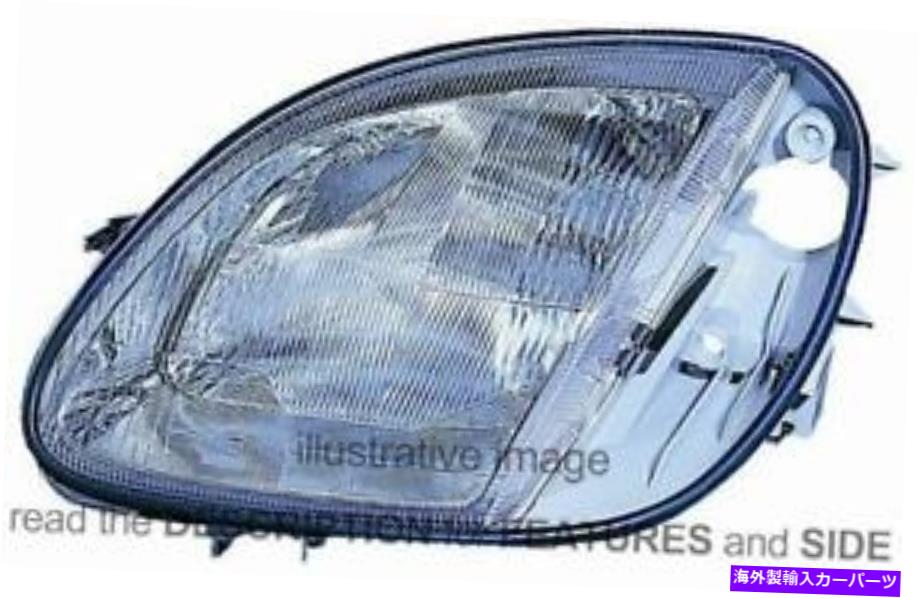USヘッドライト LHDヘッドライトメルセデスSLK R170 1996-2000右側LPE472 LHD Headlight Mercedes Slk R170 1996-2000 Right Side LPE472【並行輸入品】 37,567円