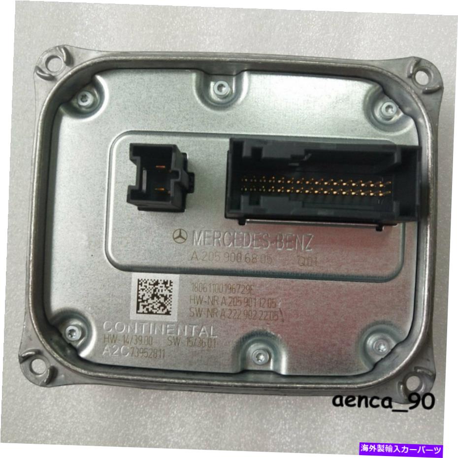 USヘッドライト 新しいOEMメルセデスC300 C350E C400 C43 C63 LEDヘッドライト制御モジュール2059006805 NEW OEM Mercedes C300 C350e C400 C43 C63 LED Headlight Control Module 2059006805【並行輸入品】