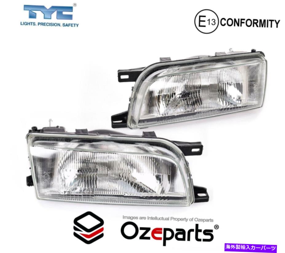 USヘッドライト ペアLH + RHヘッドライトランプニサンパルサーN14セダン＆ハッチ1991~ 1995 Pair LH+RH Head Light Lamp For Nissan Pulsar N14 Sedan & Hatch 1991~1995【並行輸入品】
