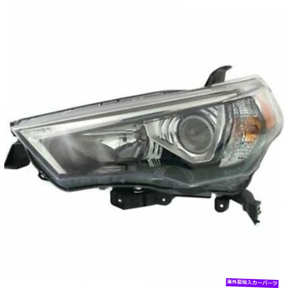 USヘッドライト 4トランスナー2014 - 2020ヘッドライトW /黒ハウジング左の運転手 FIT FOR 4RUNNER 2014 - 2020 HEADLIGHT W/BLACK HOUSING LEFT DRIVER【並行輸入品】｜Us Custom Parts Shop USDM