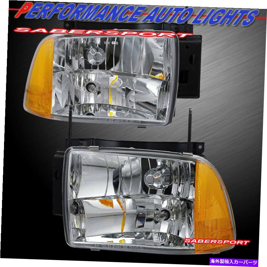 USヘッドライト 1995年から1997年のシボレーブレザーのためのペアユーロクリア複合型ヘッドライト Pair Euro Clear Composite Type Headlights for 1995-1997 Chevrolet Blazer【並行輸入品】