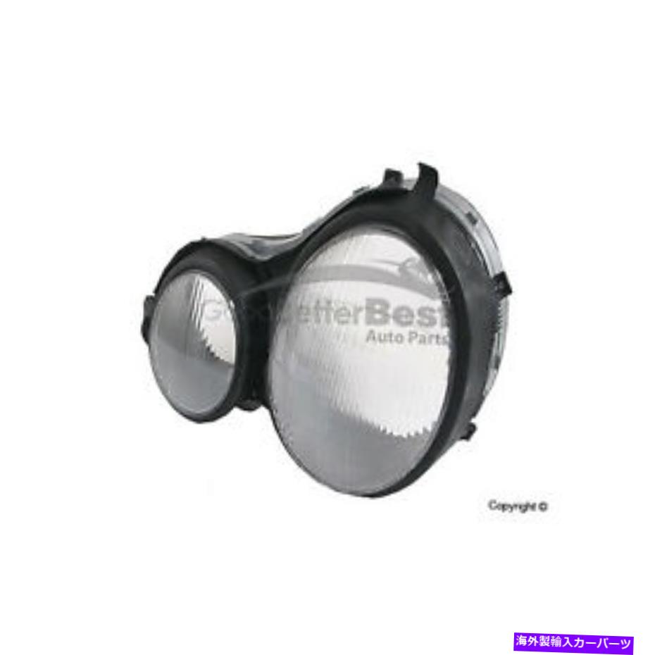 USヘッドライト メルセデスMBのための1つの新しいHella Headlightレンズを残しました144231031 2108201580 One New Hella Headlight Lens Left 144231031 2108201580 for Mercedes MB【並行輸入品】