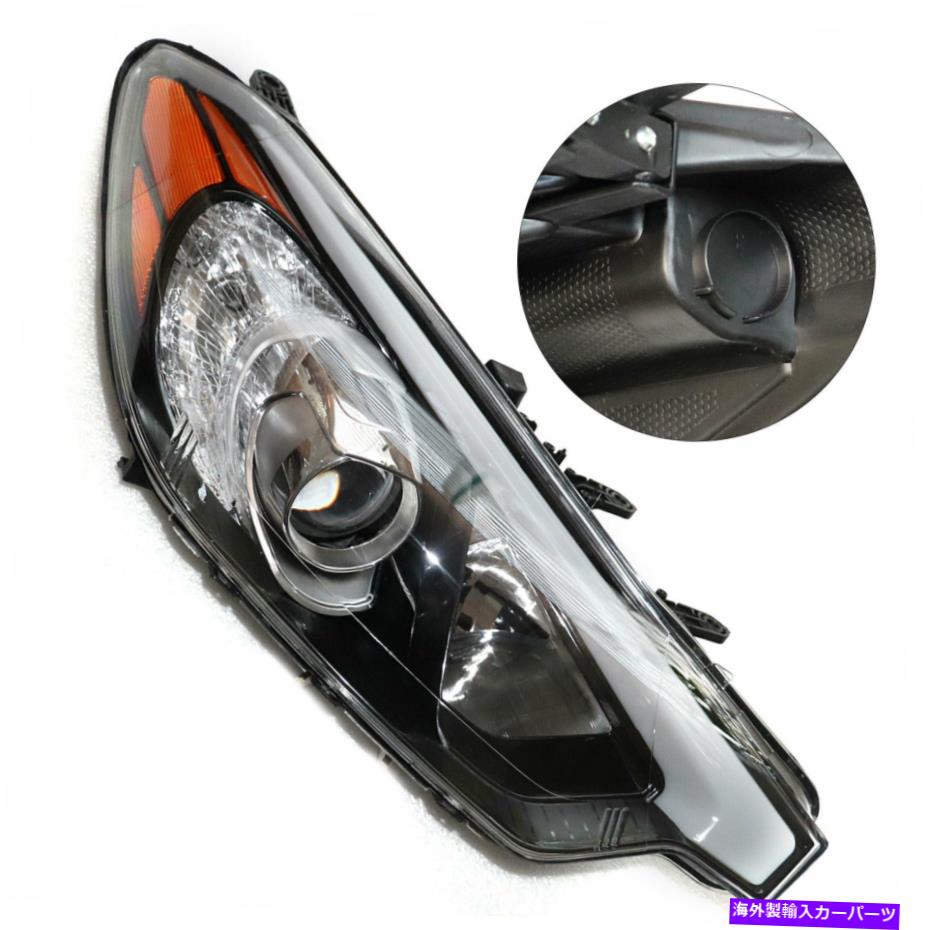 USヘッドライト 2014年2015年2015年KIA Forte Forte5 HalogenヘッドライトW / O LED Position RH For 2014 2015 2016 KIA Forte Forte5 Halogen Headlight W/O LED Position Right RH【並行輸入品】