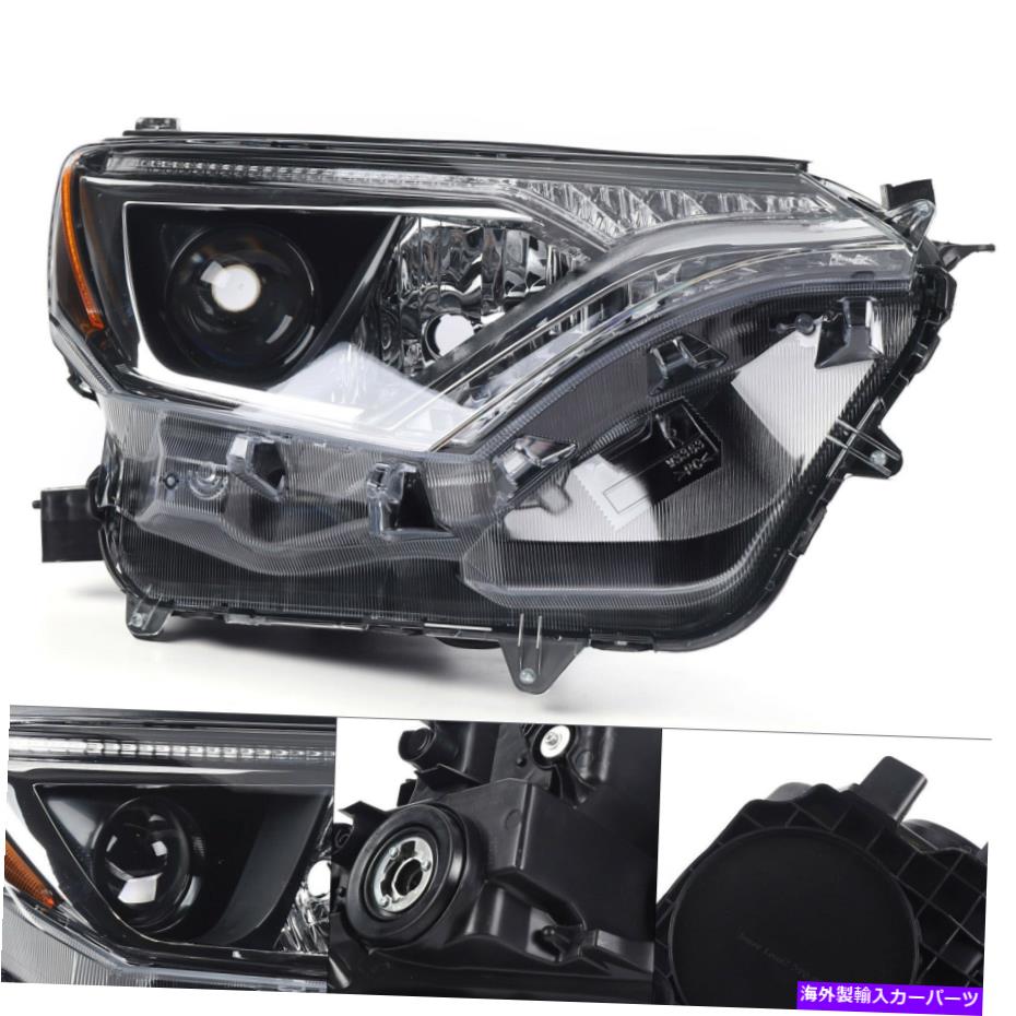 USヘッドライト ヘッドライトハロゲンヘッドランプ前面（RH）2016-2018トヨタRAV4 Headlight Halogen Headlamp Front Right Side (RH) Fit For 2016-2018 Toyota Rav4【並行輸入品】 37,567円