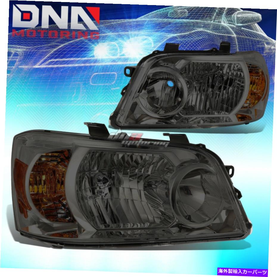 USヘッドライト 04-06トヨタハイランダースモークハウジングアンバーコーナーヘッドライトOEの交換 FOR 04-06 TOYOTA HIGHLANDER SMOKED HOUSING AMBER CORNER HEADLIGHT OE REPLACEMENT【並行輸入品】