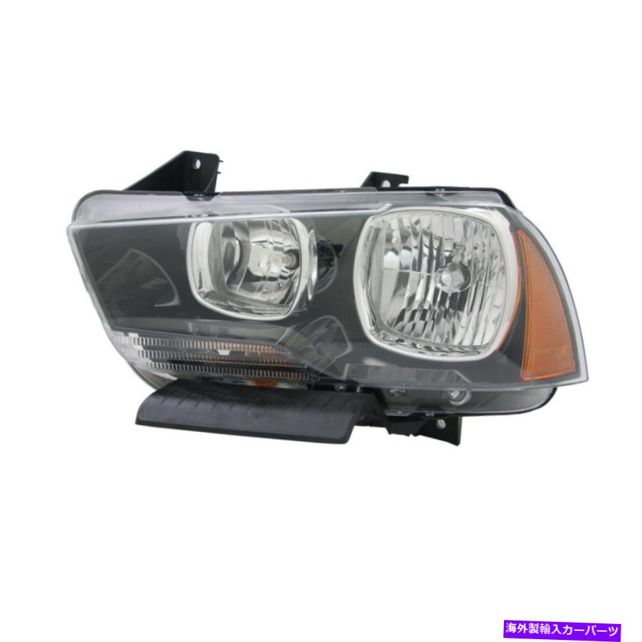 USヘッドライト Headlightは2011-2013 Dodge Charger Tycをフィットします Headlight fits 2011-2013 Dodge Charger TYC【並行輸入品】