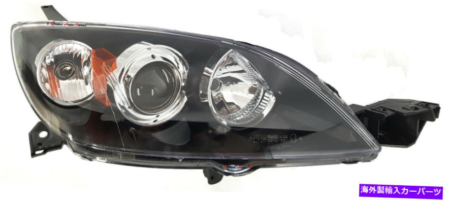USヘッドライト マツダ3 Bkハッチバックのための新しいヘッドライトヘッドライトランプ1/2004 - 4/2009 NEW HEADLIGHT HEAD LIGHT LAMP for MAZDA 3 BK HATCHBACK 1/2004 - 4/2009 RIGHT RH【並行輸入品】