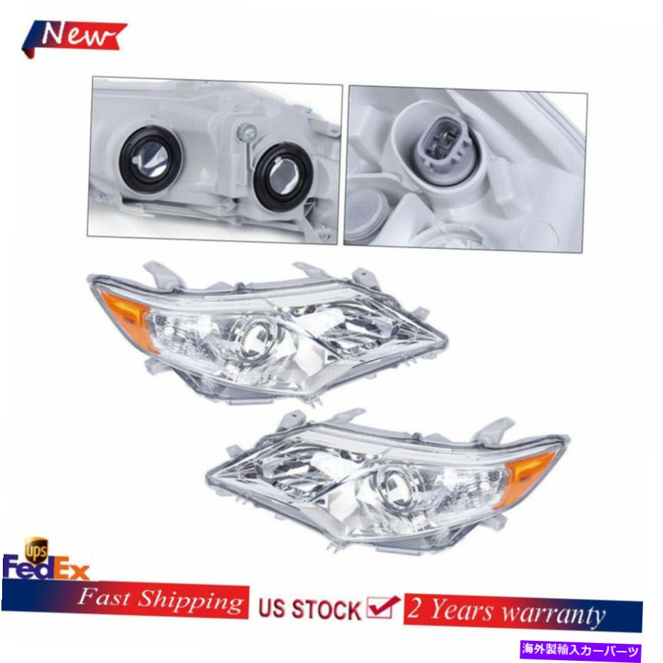 USヘッドライト プロジェクタのヘッドライトは、トヨタカムリXLE 2.5Lのドライバー+旅客側に置き換えます Projector Headlights Replace Driver+Passenger Side For Toyota Camry XLE 2.5L【並行輸入品】｜Us Custom Parts Shop USDM