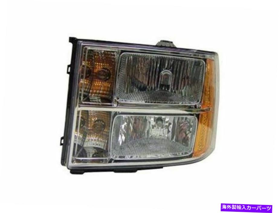 USヘッドライト 2007-2014 GMC Sierra 2500 HDヘッドライトアセンブリのための - 運転席側63523HF For 2007-2014 GMC Sierra 2500 HD Headlight Assembly Left - Driver Side 63523HF【並行輸入品】