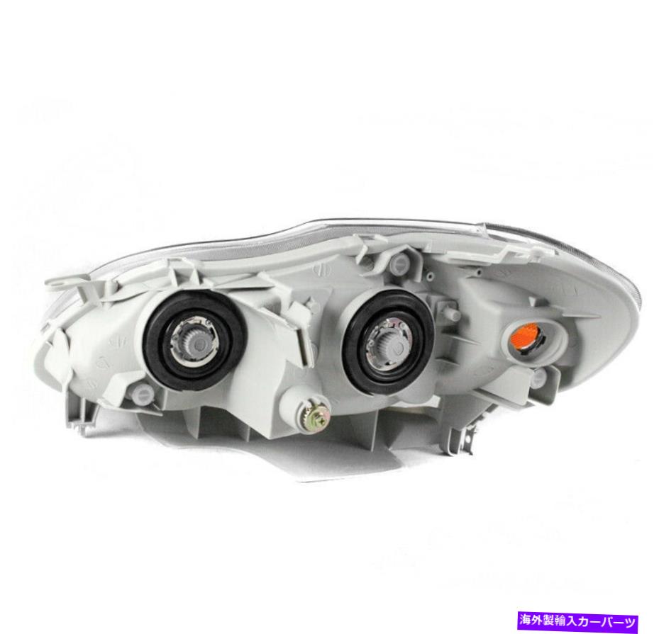 USヘッドライト 2003年から2008年のトヨタカローラセリウムルXLEブラックヘッドライトヘッドランプ+バンパーLED DRL FOR 2003-2008 TOYOTA COROLLA CE LE XLE BLACK HEADLIGHTS HEADLAMP +BUMPER LED DRL【並行輸入品】