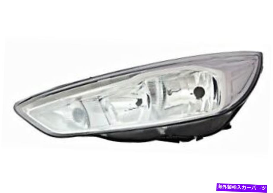 USヘッドライト デポ右ヘッドライトフロントランプはフォードフォーカスハッチバックセダンワゴン2015- DEPO Right Headlight Front Lamp Fits FORD Focus Hatchback Sedan Wagon 2015-【並行輸入品】