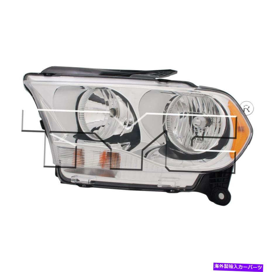 USヘッドライト TYC 20-9204-00-9カーパヘッドライトハロゲンクロームベゼル左ドライバーLH TYC 20-9204-00-9 CAPA Headlight Halogen Chrome Bezel Left Driver LH New【並行輸入品】