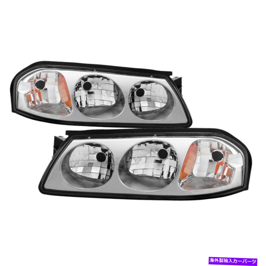 USヘッドライト Chevy 00-05インパラクロムハウジング交換ヘッドライトベースLS SS Chevy 00-05 Impala Chrome Housing Replacement Headlights Base LS SS【並行輸入品】｜Us Custom Parts Shop USDM