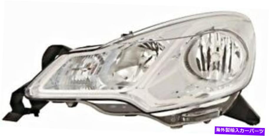 USヘッドライト ヘッドライトフロントランプ左フィットCitroen C3 Hatchback 2013- Headlight Front Lamp LEFT Fits CITROEN C3 Hatchback 2013-【並行輸入品】