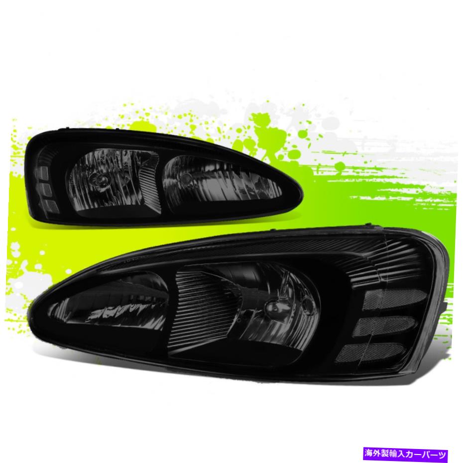USヘッドライト 燻製住宅クリアサイドヘッドライト04-08グランプリ（乗客＆運転席側） SMOKED HOUSING CLEAR SIDE HEADLIGHT FOR 04-08 GRAND PRIX (PASSENGER&DRIVER SIDE)【並行輸入品】｜Us Custom Parts Shop USDM
