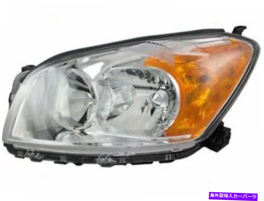 USヘッドライト トヨタRAV4 2009 2010のための左ヘッドライトアセンブリブルック4ZTY13 Left Headlight Assembly Brock 4ZTY13 for Toyota RAV4 2009 2010【並行輸入品】