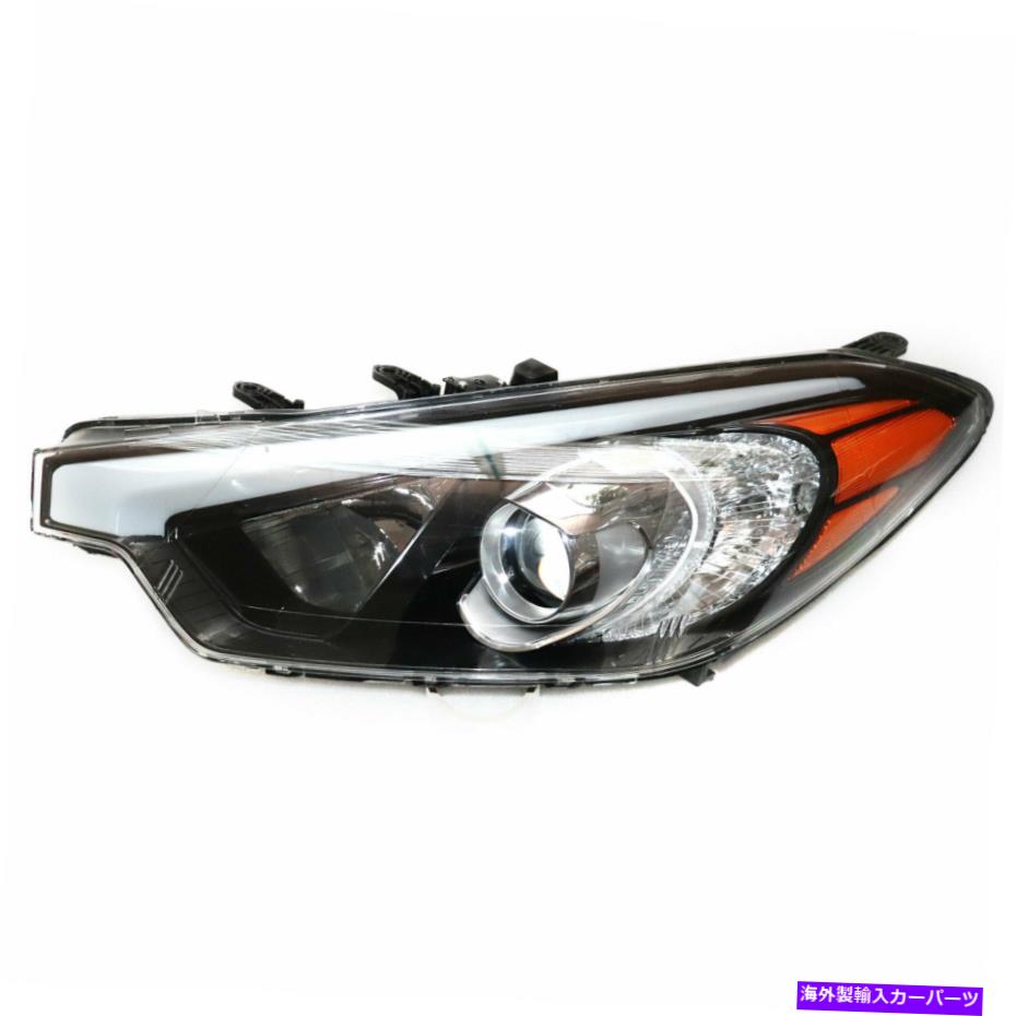 USヘッドライト Kia Forte 2014 2015 2016モデルのための左運転側ハロゲンヘッドライトアセンブリ Left Driver Side Halogen Headlight Assembly for Kia Forte 2014 2015 2016 Models【並行輸入品】｜Us Custom Parts Shop USDM