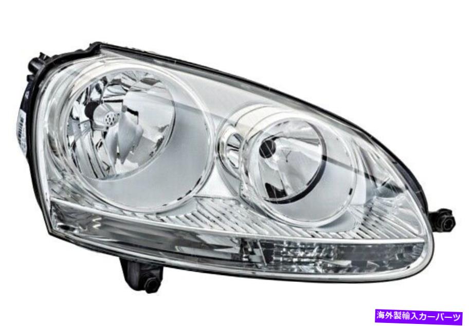 USヘッドライト Hella Halogenヘッドライト左フィットVW Golf Rabbit MK5 Jetta MK3 2004- HELLA Halogen Headlight Left Fits VW Golf Rabbit Mk5 Jetta Mk3 2004-【並行輸入品】｜Us Custom Parts Shop USDM