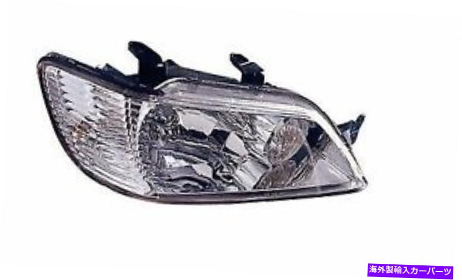 USヘッドライト 2002年 - 2003年の助手席側三菱ランサーフロントヘッドライトアセンブリ for 2002 - 2003 passenger side Mitsubishi Lancer Front Headlight Assembly【並行輸入品】