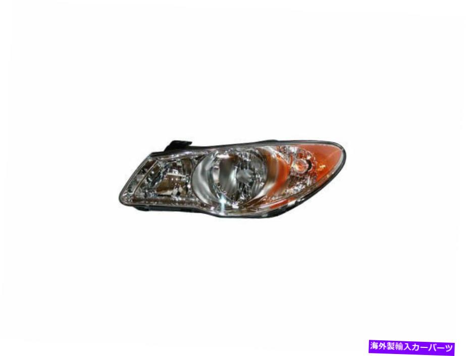 USヘッドライト 2007年から2009年のHyundai Elantra Headlightアセンブリの左TYC 14393RN 2008 For 2007-2009 Hyundai Elantra Headlight Assembly Left TYC 14393RN 2008【並行輸入品】