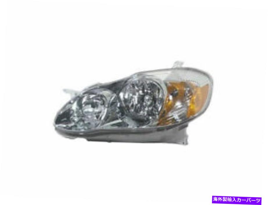 USヘッドライト 左 - ドライバ側ヘッドライトアセンブリ8KPT49 Matrix 2003 2006 2006 2005 2004 2007 Left - Driver Side Headlight Assembly 8KPT49 for Matrix 2003 2006 2005 2004 2007【並行輸入品】｜Us Custom Parts Shop USDM