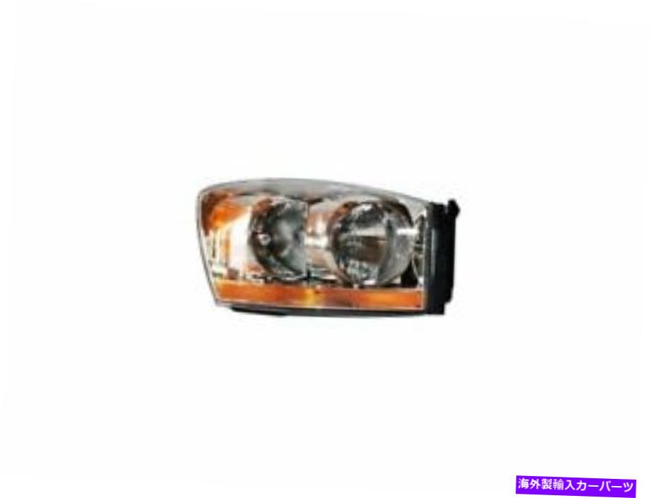USヘッドライト Dodge RAM 1500 3500 2006の右ヘッドライトアセンブリTYC 2MCB48 Right Headlight Assembly TYC 2MCB48 for Dodge Ram 1500 3500 2006【並行輸入品】 37,567円