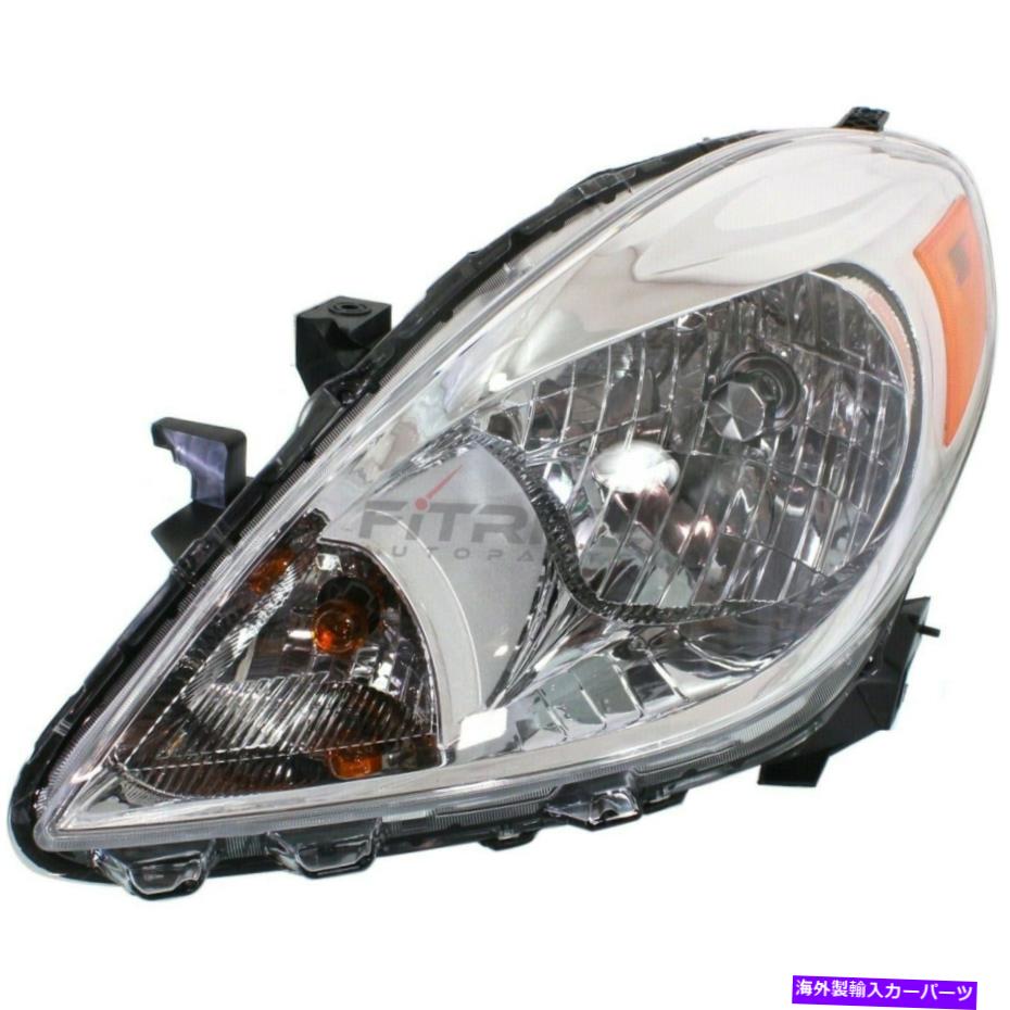 USヘッドライト 新左ハロゲンヘッドランプアセンブリは日産由日に収まります2012-2014 NI2502207 NEW LEFT HALOGEN HEAD LAMP ASSEMBLY FITS NISSAN VERSA 2012-2014 NI2502207【並行輸入品】