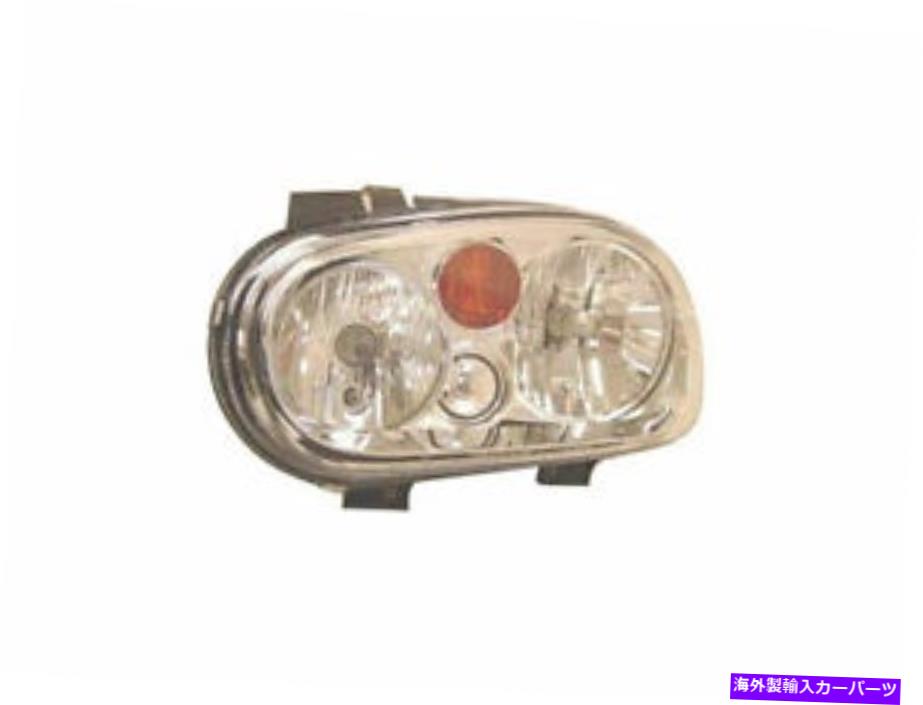 USヘッドライト 左 - ドライバ側ヘッドライトアセンブリ2002-2006 VW GOLF 2003 2005 P257JP Left - Driver Side Headlight Assembly For 2002-2006 VW Golf 2003 2005 P257JP【並行輸入品】