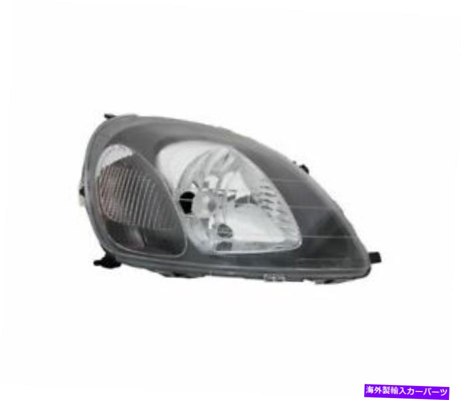USヘッドライト TOYOTA YARIS 1999-2003ブラックVP1238P右ヘッドライトRht TOYOTA YARIS 1999-2003 BLACK VP1238P RIGHT HEADLIGHT RHT【並行輸入品】