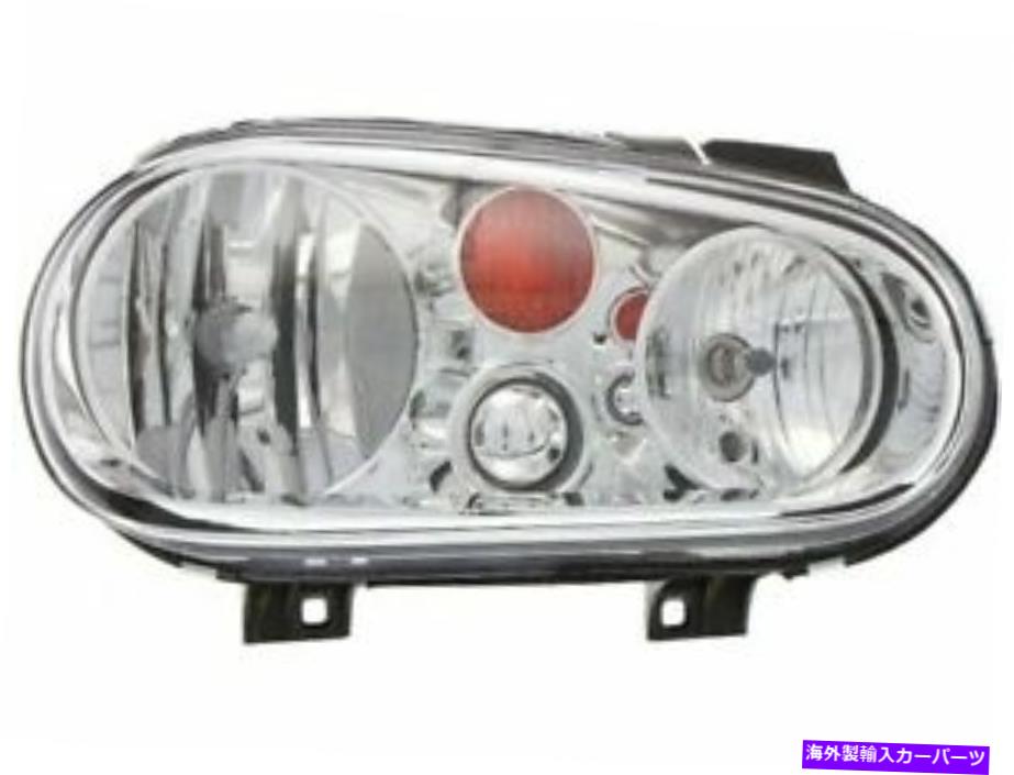USヘッドライト 右 - 2002年から2006年のための乗客側のヘッドライトアセンブリVW Golf 2003 2005 G582RC Right - Passenger Side Headlight Assembly For 2002-2006 VW Golf 2003 2005 G582RC【並行輸入品】