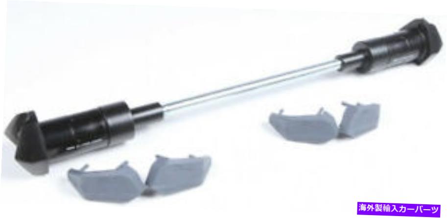 USヘッドライト 4706N PUIGフレームスライダーR12ブラック 4706N Puig Frame Sliders R12 Black【並行輸入品】