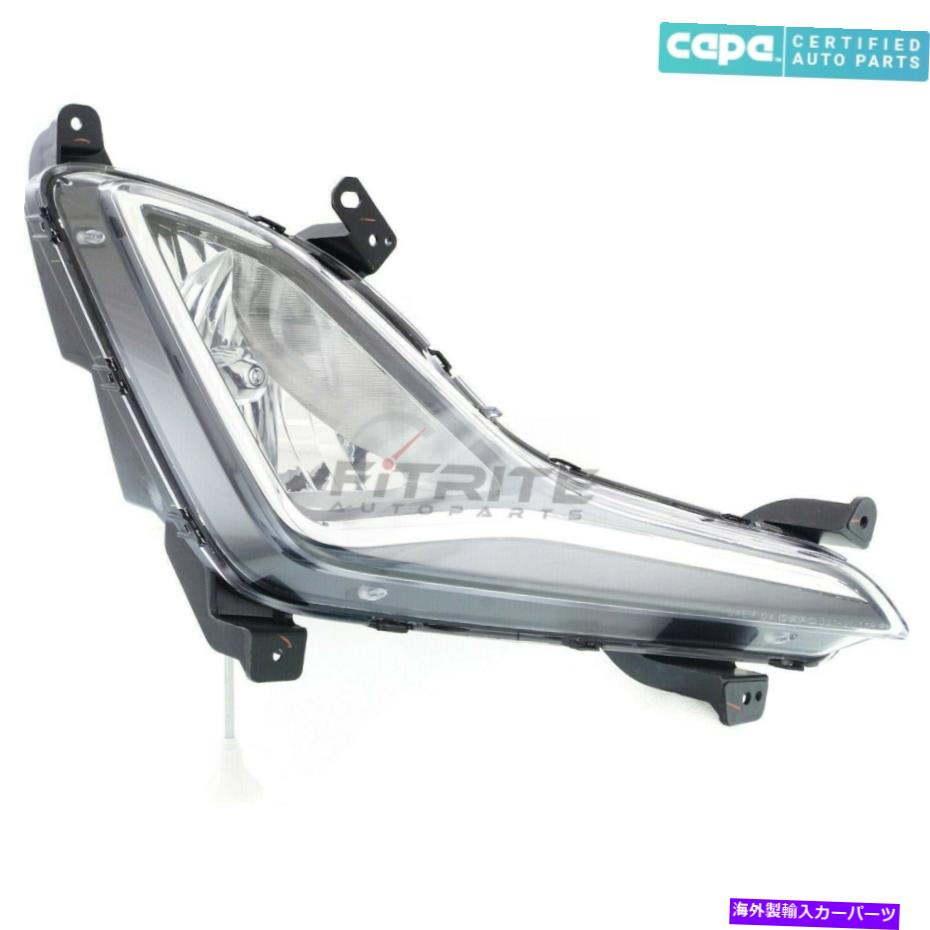 USヘッドライト 新しいフロント右フォグランプアセンブリは、Hyundai Elantra 2014-2016 HY 2593146C Capa NEW FRONT RIGHT FOG LAMP ASSEMBLY FITS HYUNDAI ELANTRA 2014-2016 HY2593146C CAPA【並行輸入品】｜Us Custom Parts Shop USDM 38,506円