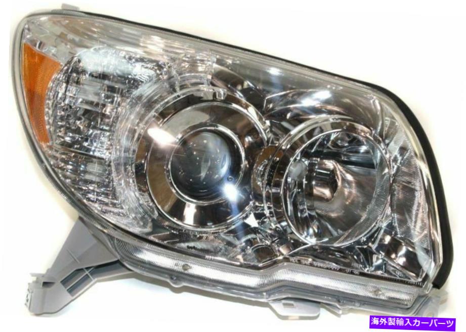 USヘッドライト 2006年から2009年のヘッドライトTOYOTA 4トランスナー旅客サイド Headlight For 2006-2009 Toyota 4Runner Passenger Side【並行輸入品】