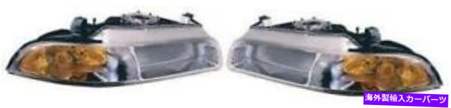 USヘッドライト サイド/ペアフィッツ1995 - 2000 Dodge Stratusフロントヘッドライトアセンブリの交換 SIDE/PAIR fits 1995 - 2000 Dodge Stratus Front Headlight Assembly Replacement【並行輸入品】｜Us Custom Parts Shop USDM