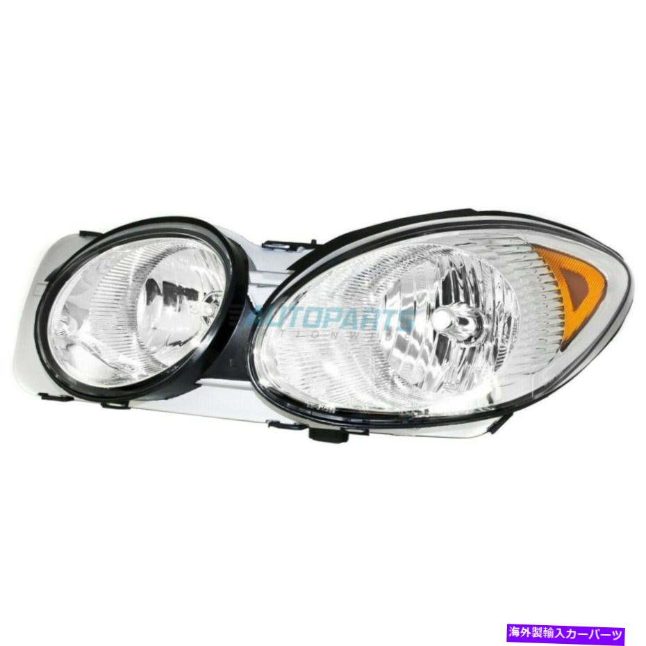 USヘッドライト 新しい左ハロゲンヘッドランプアセンブリ収容2005-2007ビュックallure gm2518142 NEW LEFT HALOGEN HEAD LAMP ASSEMBLY FITS 2005-2007 BUICK ALLURE GM2518142【並行輸入品】