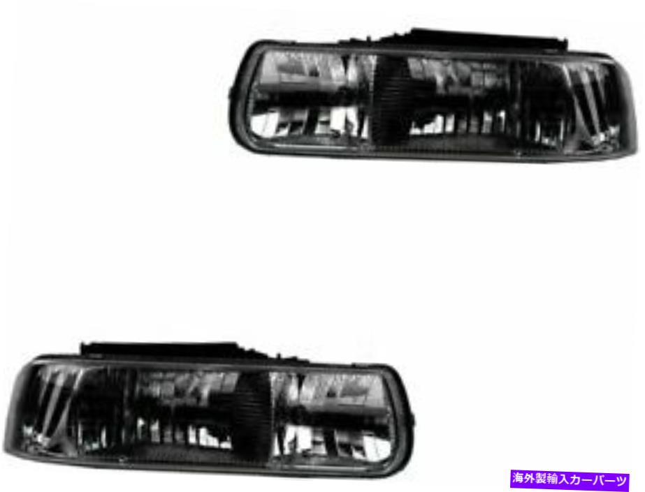 USヘッドライト ヘッドライトは2000-2006のChevy Tahoe 2004 2001 2002 2003 2005 B983FW Headlight Set For 2000-2006 Chevy Tahoe 2004 2001 2002 2003 2005 B983FW【並行輸入品】
