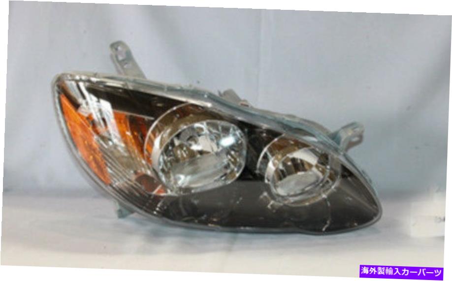 USヘッドライト ヘッドライトアセンブリ右TYC 20-6235-70 Headlight Assembly Right TYC 20-6235-70【並行輸入品】