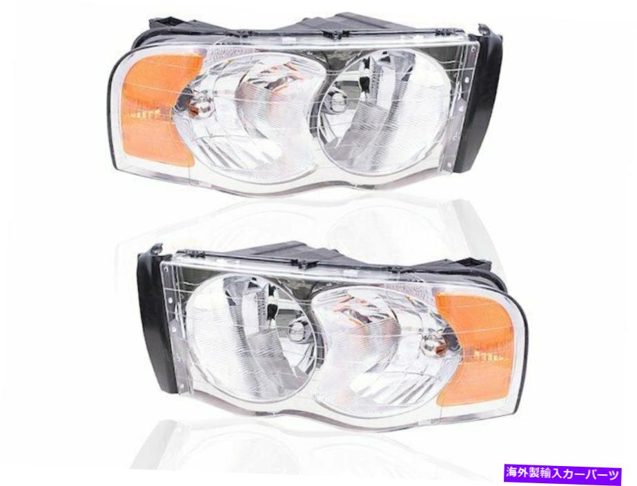 USヘッドライト 2002-2005 Dodge RAM 1500ヘッドライトアセンブリセットの左ブロック48271NC 2003 2004 For 2002-2005 Dodge Ram 1500 Headlight Assembly Set Left Brock 48271NC 2003 2004【並行輸入品】｜Us Custom Parts Shop USDM